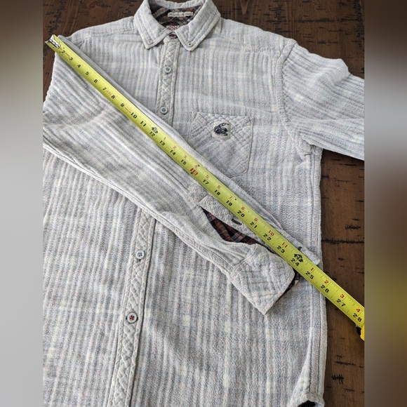 Artful Dodger M reversible plaid flannel - Picture 11 of 12